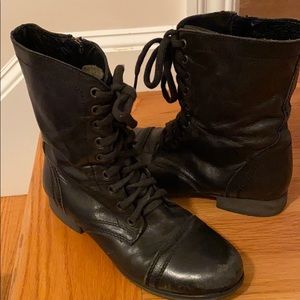 Steve Madden combat boots